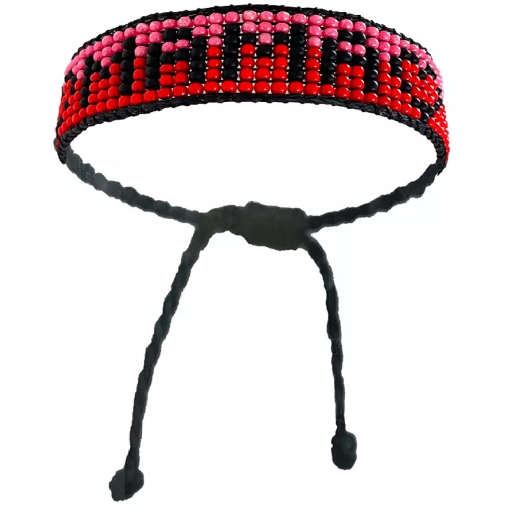Ayounik Womens Colorful Beaded MAMA Adjustable Love String Bracelet